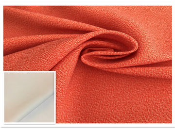 Humidité imperméable orange à deux tons de stabilité de couleur vive du tissu 400D perméable