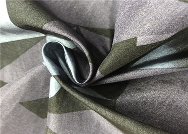 tissu graphique d'impression de nylon de 70D 100%, tissu géométrique d'impression de ride de veste
