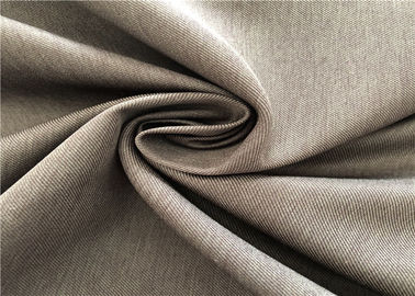 3/1 tissu cationique du sergé 150D a enduit le tissu du polyester 100 imperméable pour la veste froide