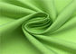 Tissu 100% P, tissu extérieur respirable de Comfortableful vert de résistant à l'eau