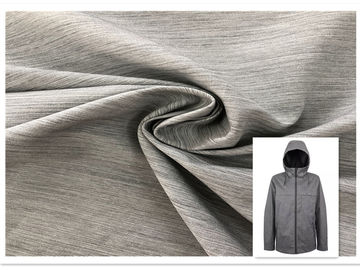 Bout droit extérieur doux deux de tissu d'Elastane du polyester 100 - Tone Coating Good Dimensional Stability