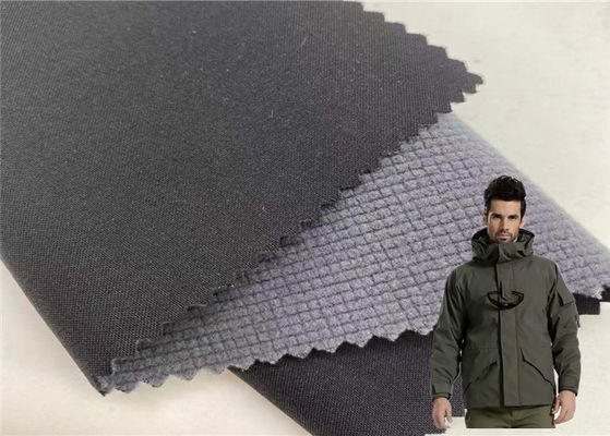 L'humidité la veste 150D Tpu de Softshell de 3 couches imperméabilisent le tissu extérieur par la cour
