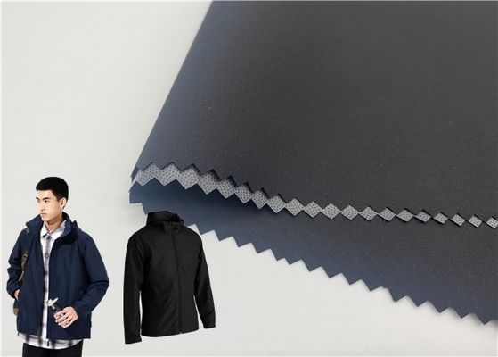 Tissu 100% extérieur de cru de produit hydrofuge de membrane du pongé TPU du polyester 300T FD